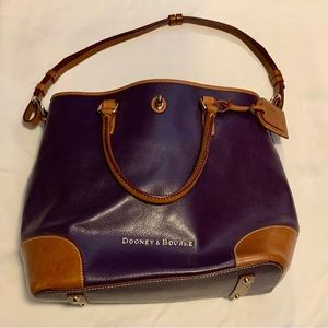 Gorgeous Purple Dooney & Bourke hobo